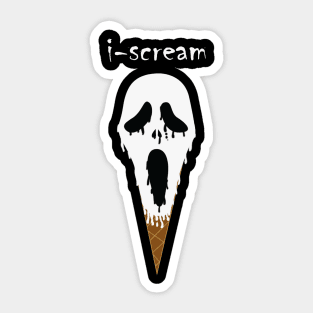 i-scream Sticker